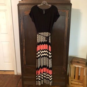 Soft Maxi Dress with Belt
